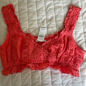 Coral NWT AE Tank Top